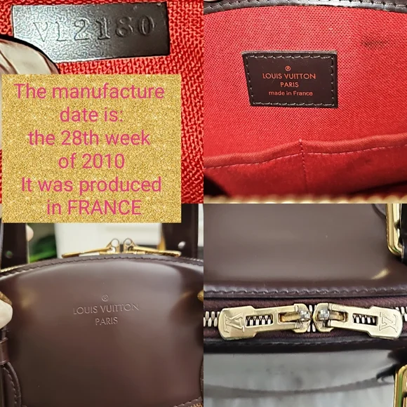 🔥😍Beautiful Condition 🔥 😍 Authentic Louis Vuitton Verona Damier Ebene - Picture 10 of 14